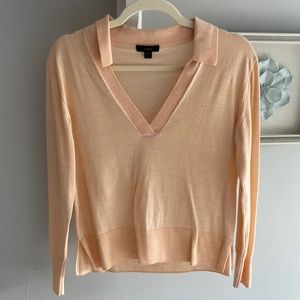 Jcrew collared sweater size XS